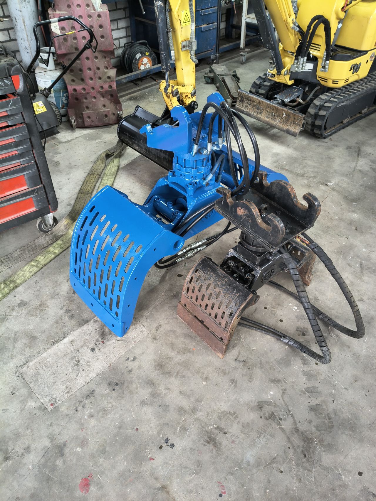 Sloop sorteergrijper cw05 vematec zijtveld eurograb dehaco heuss