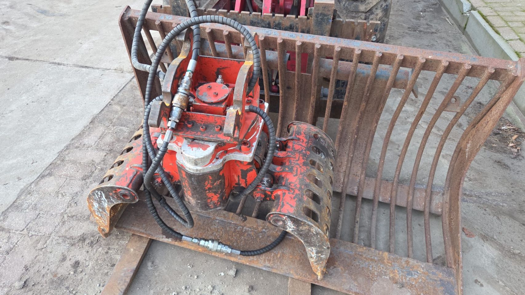 Sloop sorteergrijper cw05 vematec zijtveld eurograb dehaco heuss