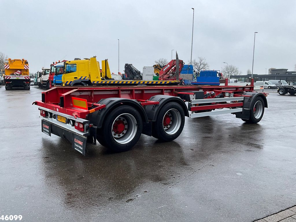 E.S.V.E. 3-assige containeraanhangwagen