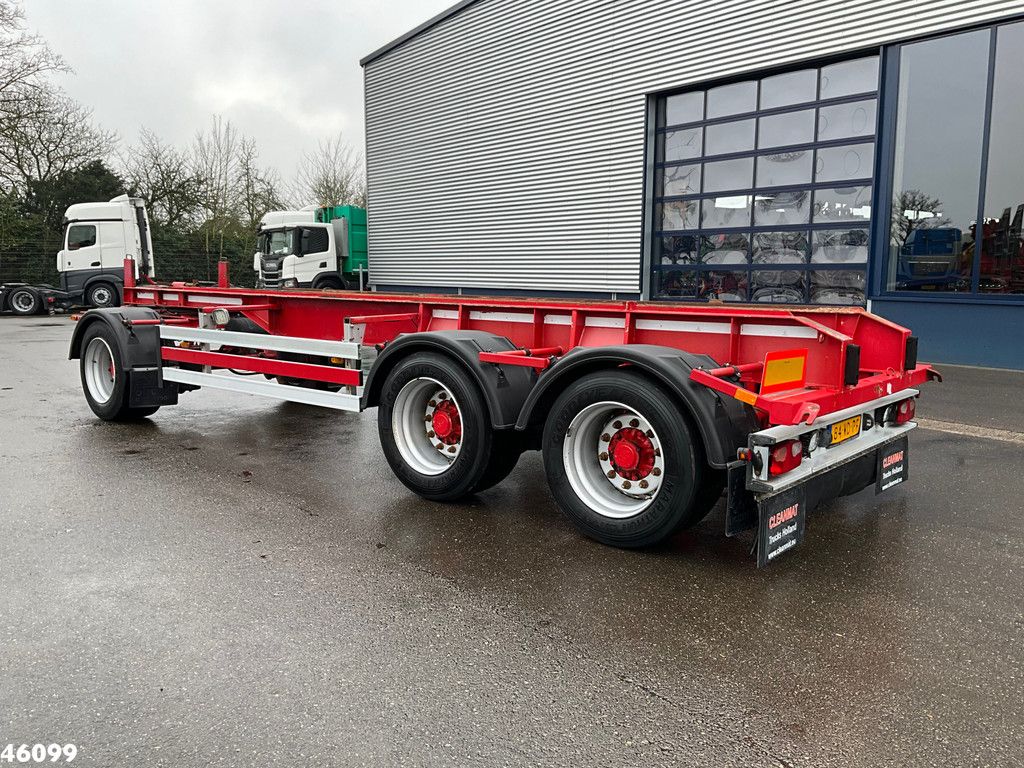 E.S.V.E. 3-assige containeraanhangwagen