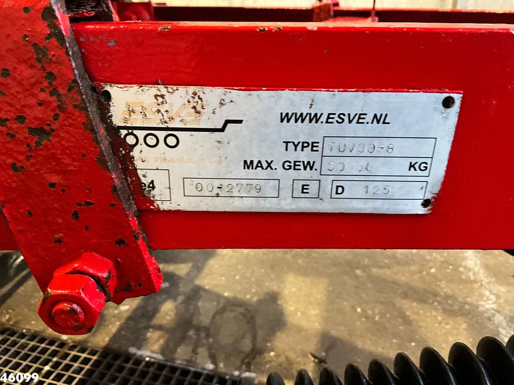 E.S.V.E. 3-assige containeraanhangwagen