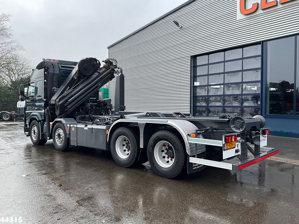 Volvo FMX 540 8x4 Euro 6 Hiab 28 Tonmeter laadkraan