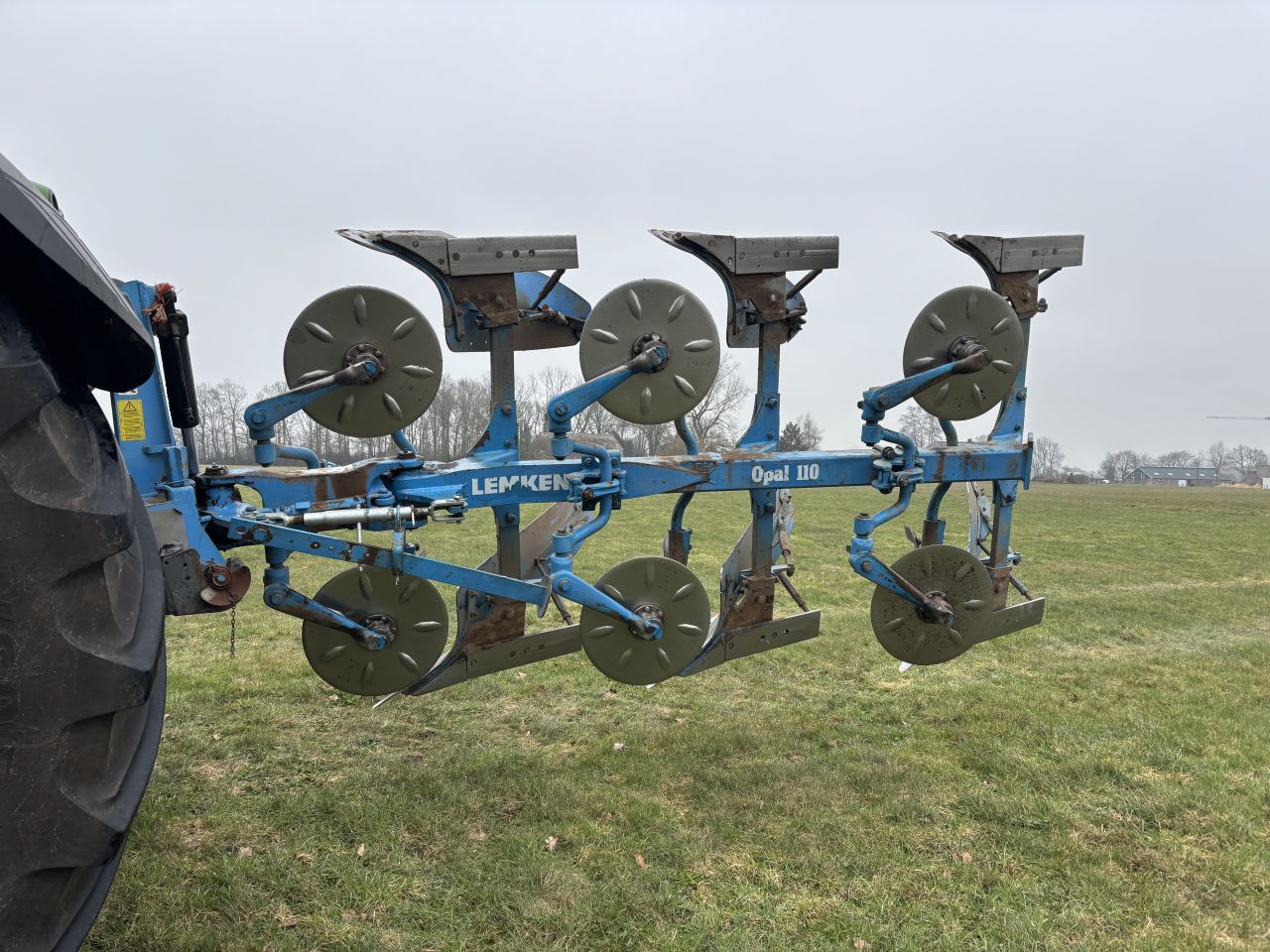 Lemken opal 110 wentelploeg 3 schaar
