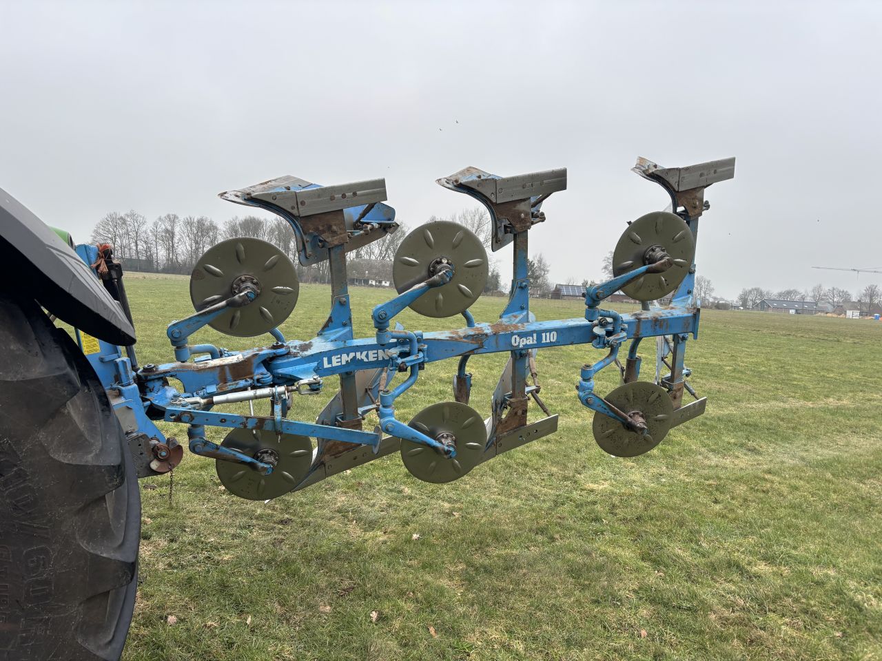 Lemken opal 110 wentelploeg 3 schaar