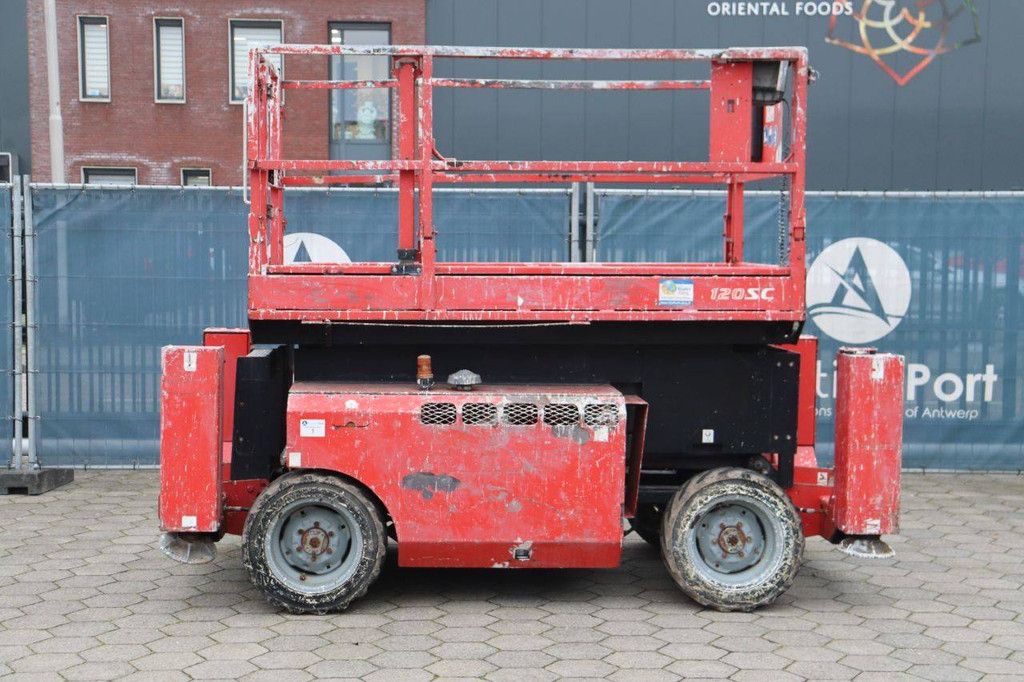 Manitou 120SC Diesel 12m Scherenarbeitsbühne 2010
