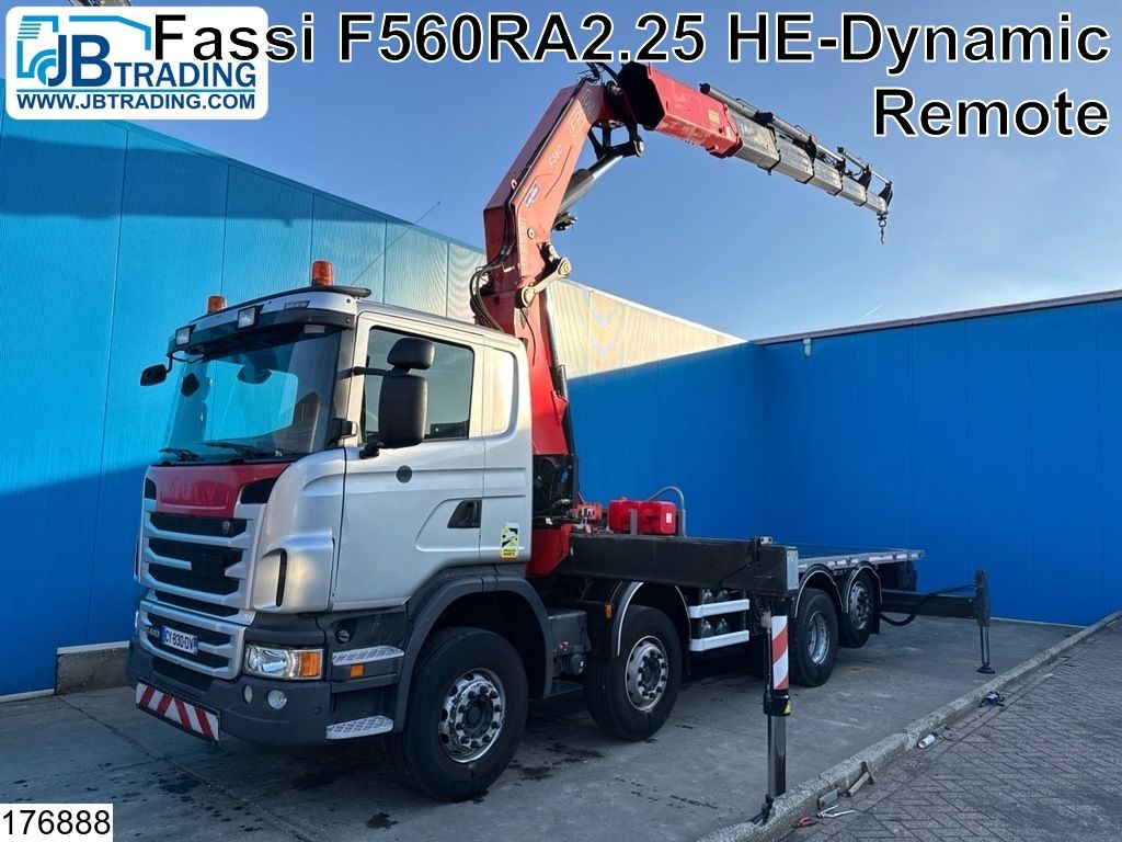Scania G 440 8x2, EURO 5, Fassi, Retarder, Remote