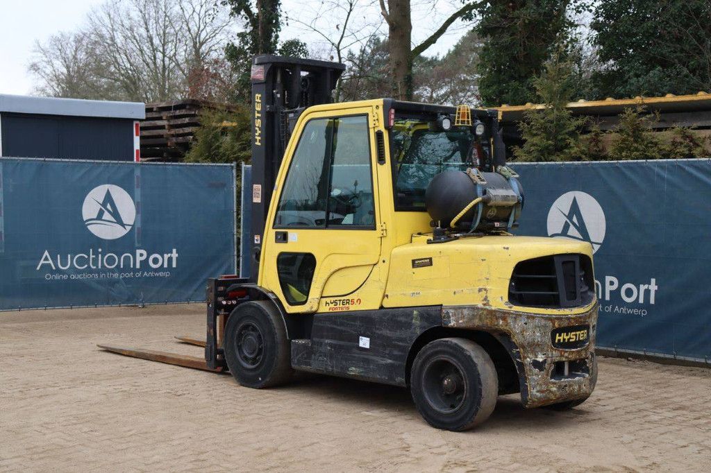 Hyster H5.0FT LPG-Gabelstapler, 4620 kg, 4,0 m, Baujahr 2015