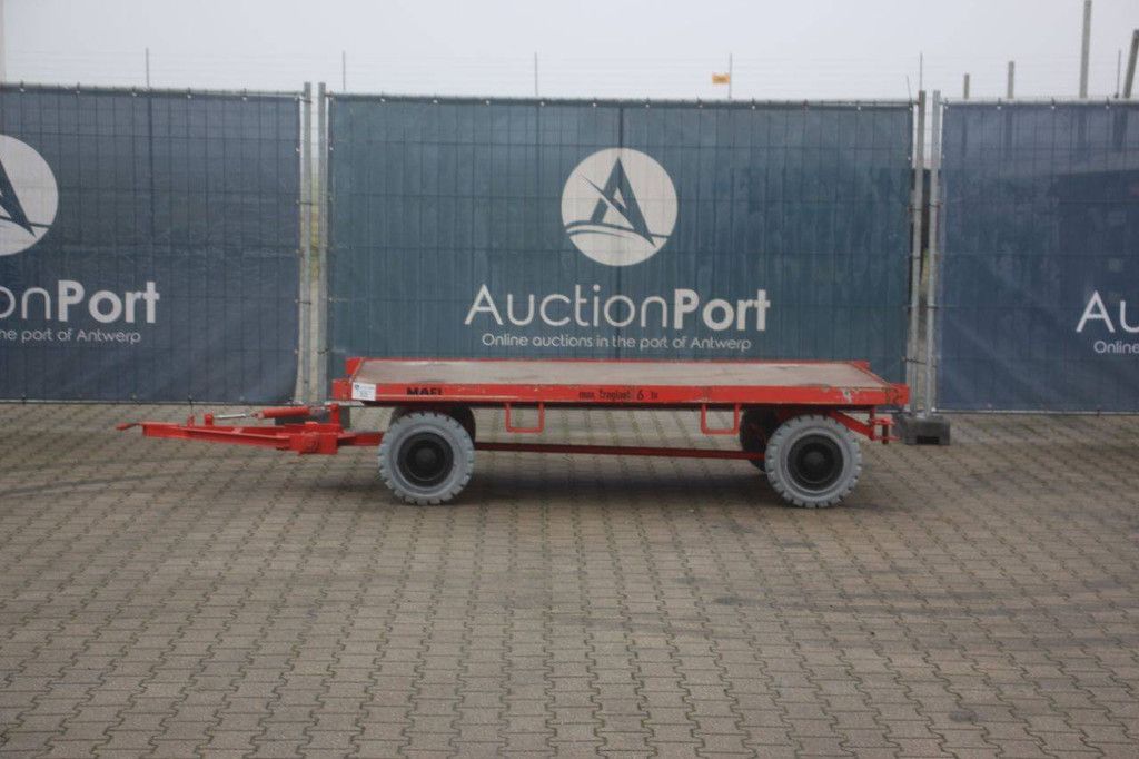Flatbed Trailer MAFI 1060 6000kg 2016