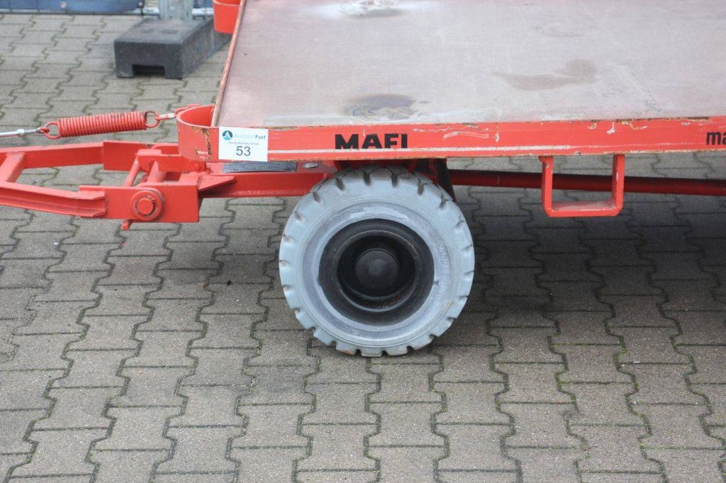 Flatbed Trailer MAFI 1060 6000kg 2016