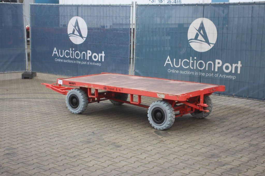 Flatbed Trailer MAFI 1060 6000kg 2016