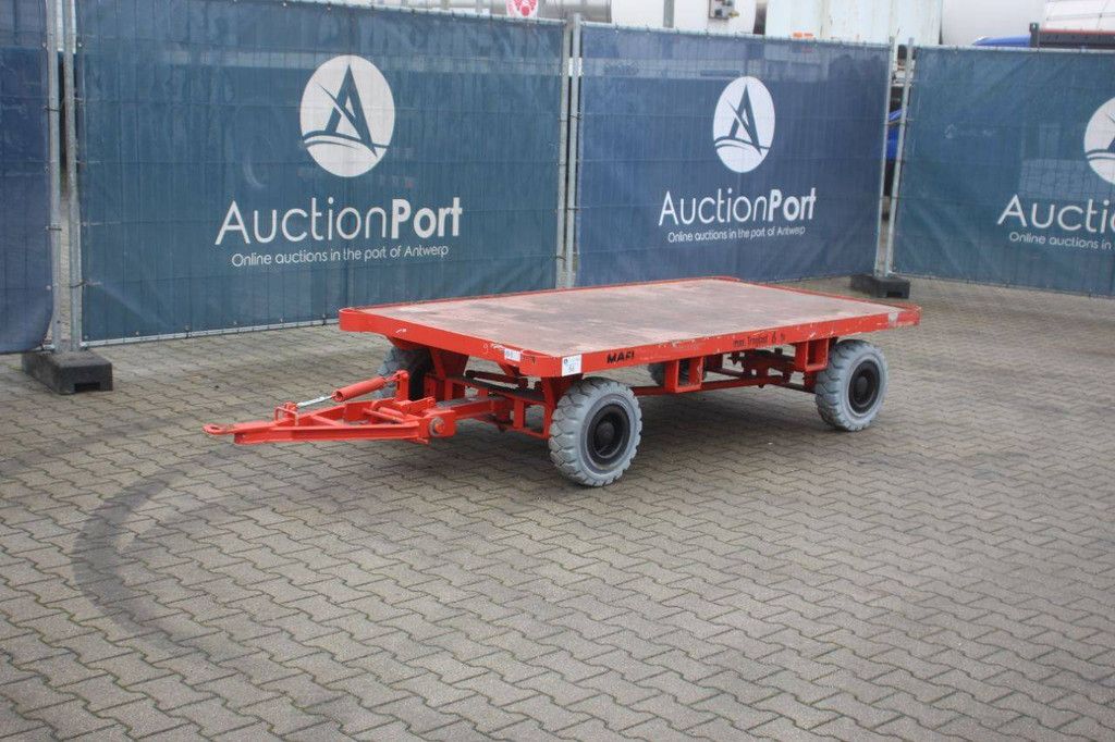 Flatbed Trailer MAFI 1060 6000kg 2016