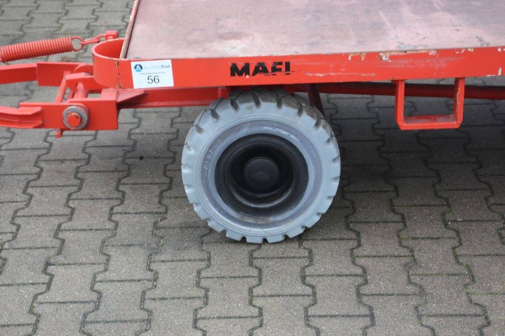 Flatbed Trailer MAFI 1060 6000kg 2016