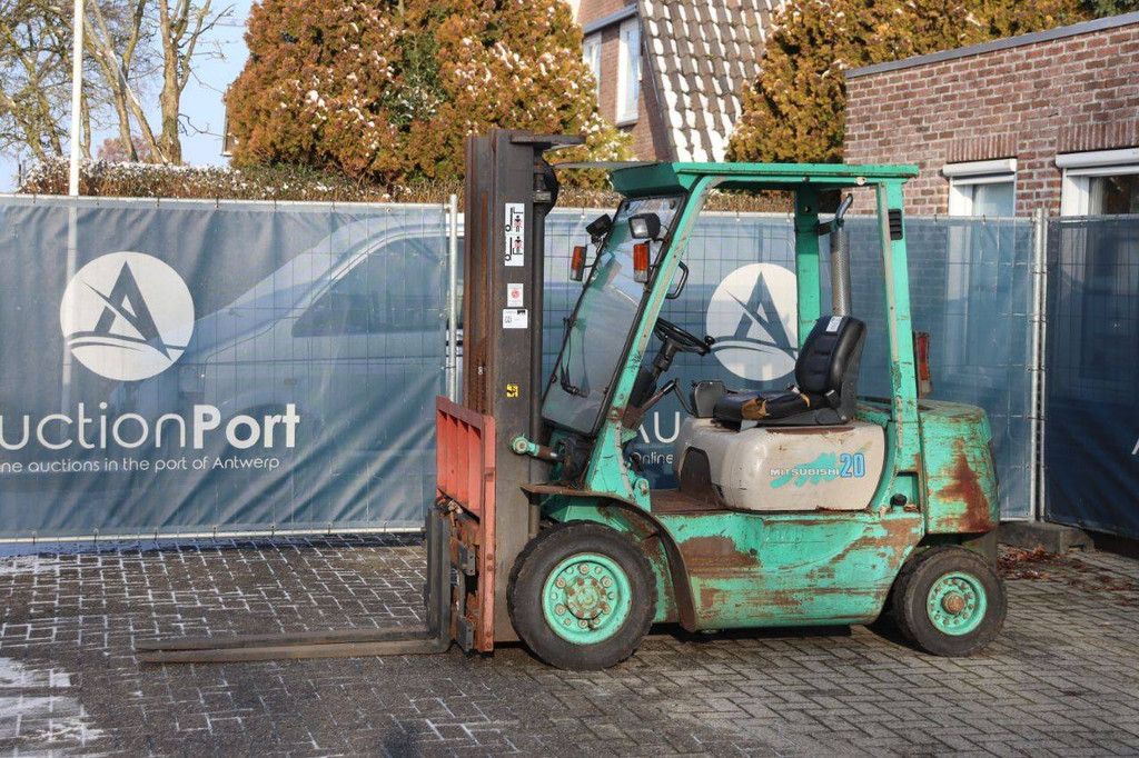 Gabelstapler Mitsubishi FD20 Diesel 2000kg 3,3m 1992