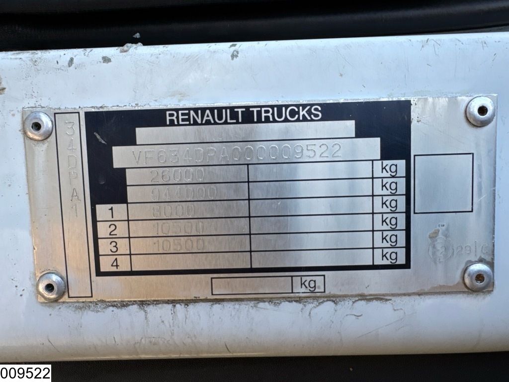 Renault Kerax 380 Dxi 6X4, EURO 5, Steel suspension