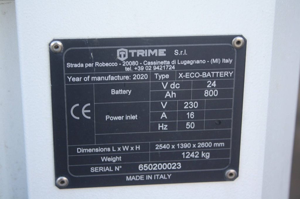 Light pole Trime X-ECO-BATTERY Electric 2020