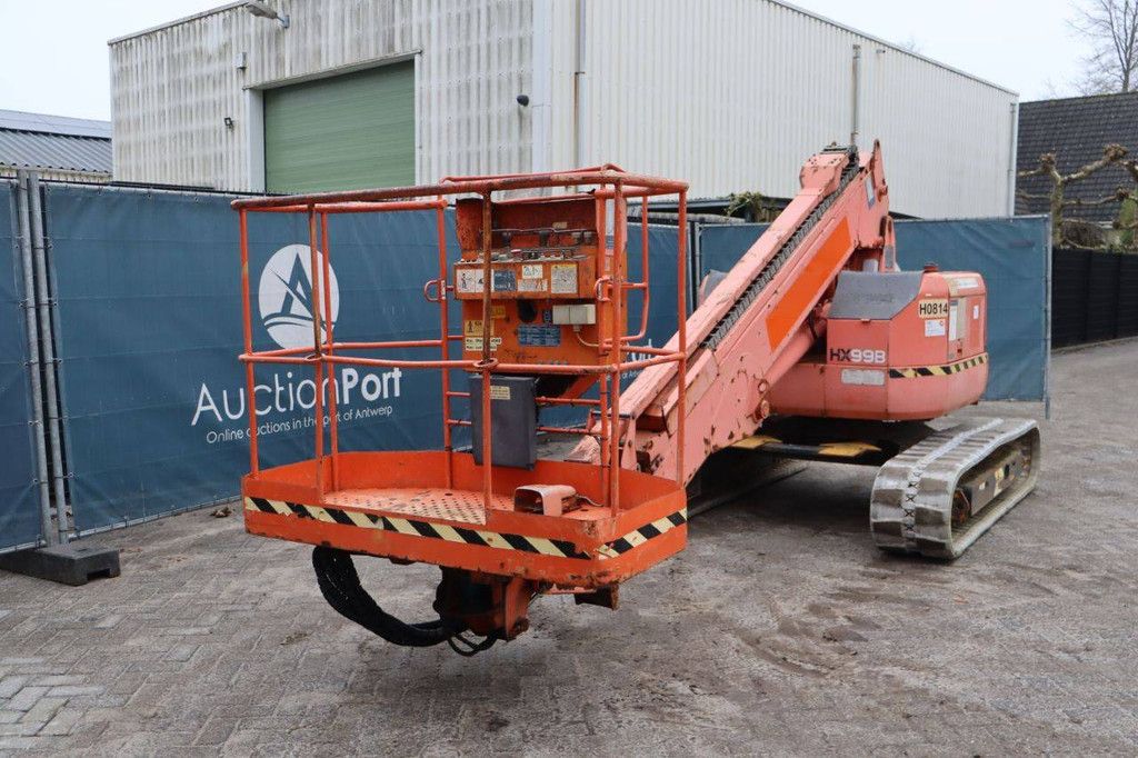 Hitachi HX99B-2 Diesel-Teleskoparbeitsbühne, 12,7 m, Baujahr 2007