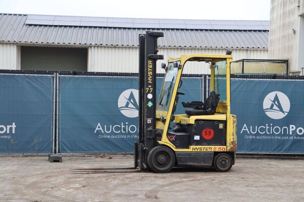 Gabelstapler Hyster E2.50XM-700 Elektro 2500 kg 4,33 m 2007