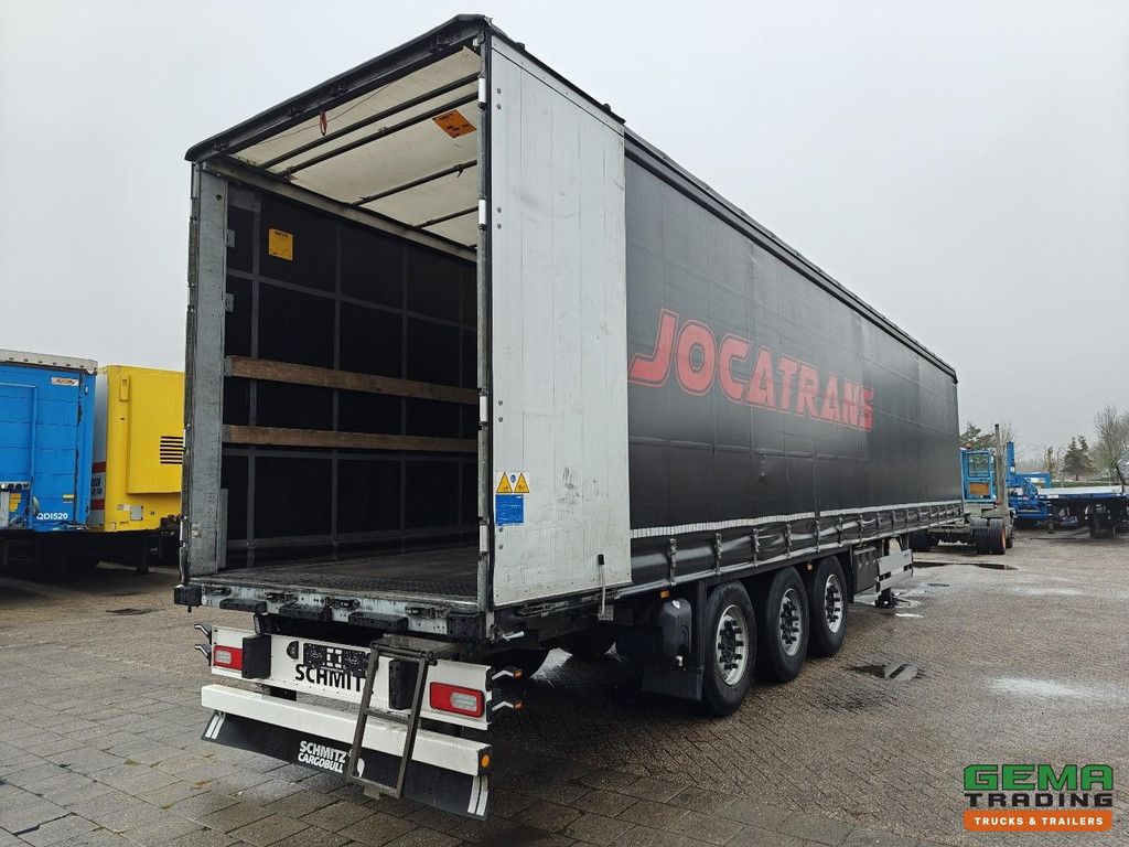 Schmitz Cargobull SCB S3 3-axle Schmitz - Sliding tarpaulin/roof - Disc brakes - Toolbox - 05/2026 MOT