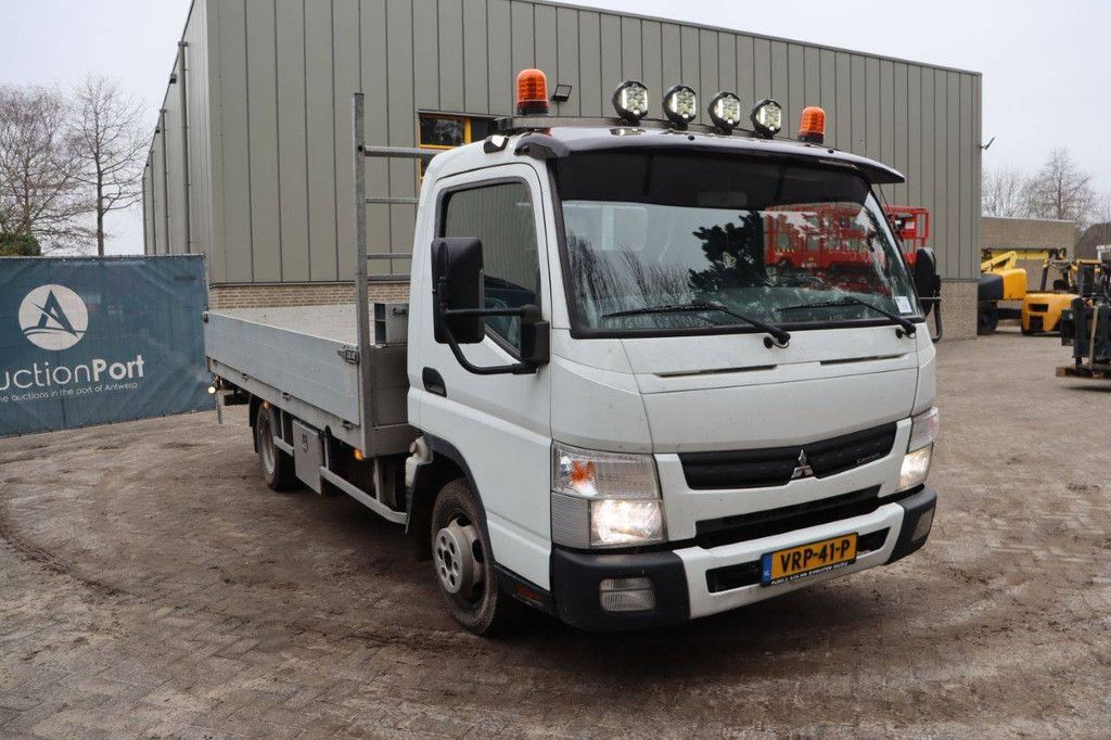 Flatbed truck FUSO Canter Diesel 131 hp 2015