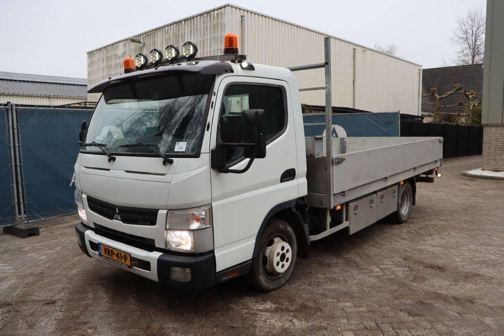 Flatbed truck FUSO Canter Diesel 131 hp 2015