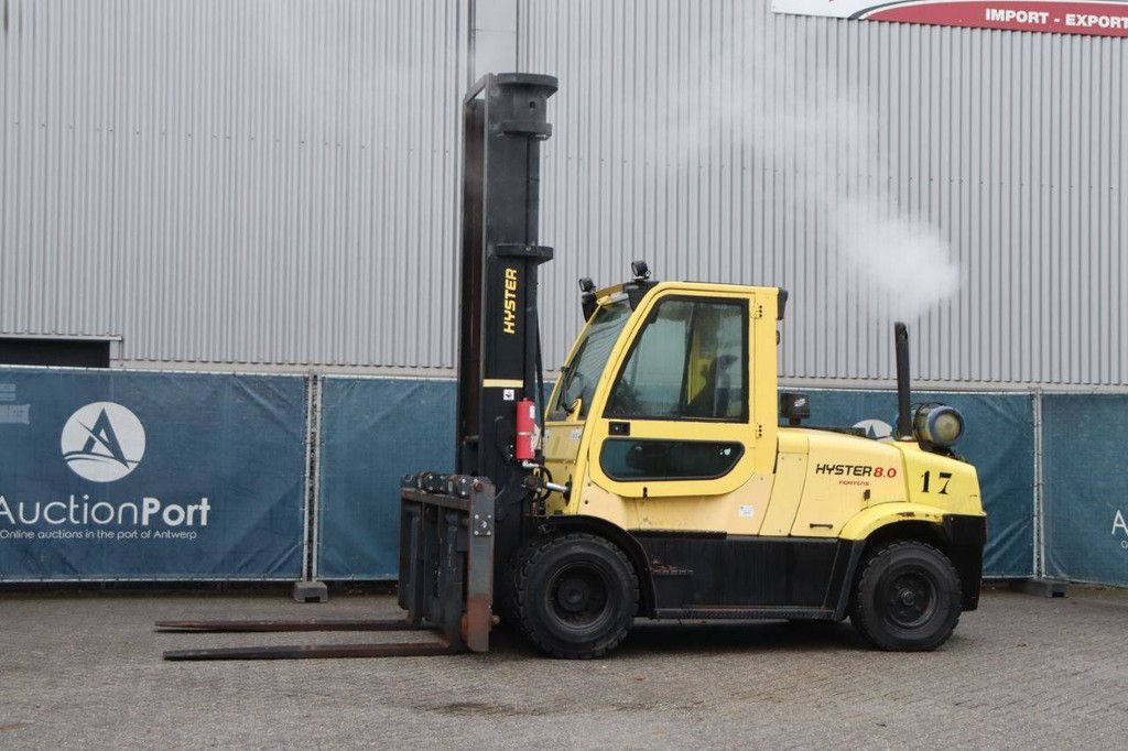 Gabelstapler Hyster H8.0FT LPG 8000kg 5.46m 2010