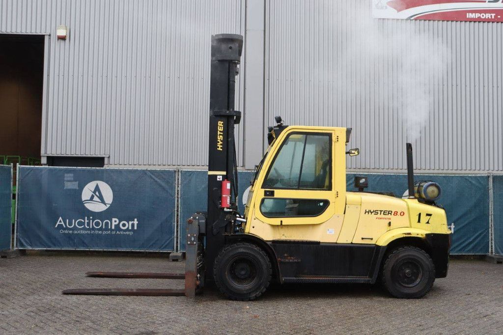 Gabelstapler Hyster H8.0FT LPG 8000kg 5.46m 2010