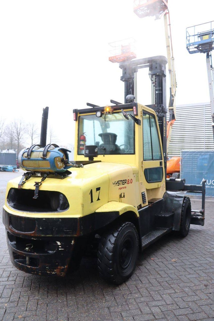 Heftruck Hyster H8.0FT LPG 8000kg 5.46m 2010