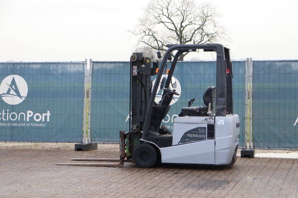 Nissan 1N1L18Q Elektro-Gabelstapler, 1250 kg