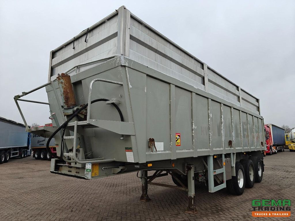 OVA 39OK95 3-Axles BPW - Lift Axle - Tipper 50m³ - Alu/Alu - ALU mats - Drum brakes