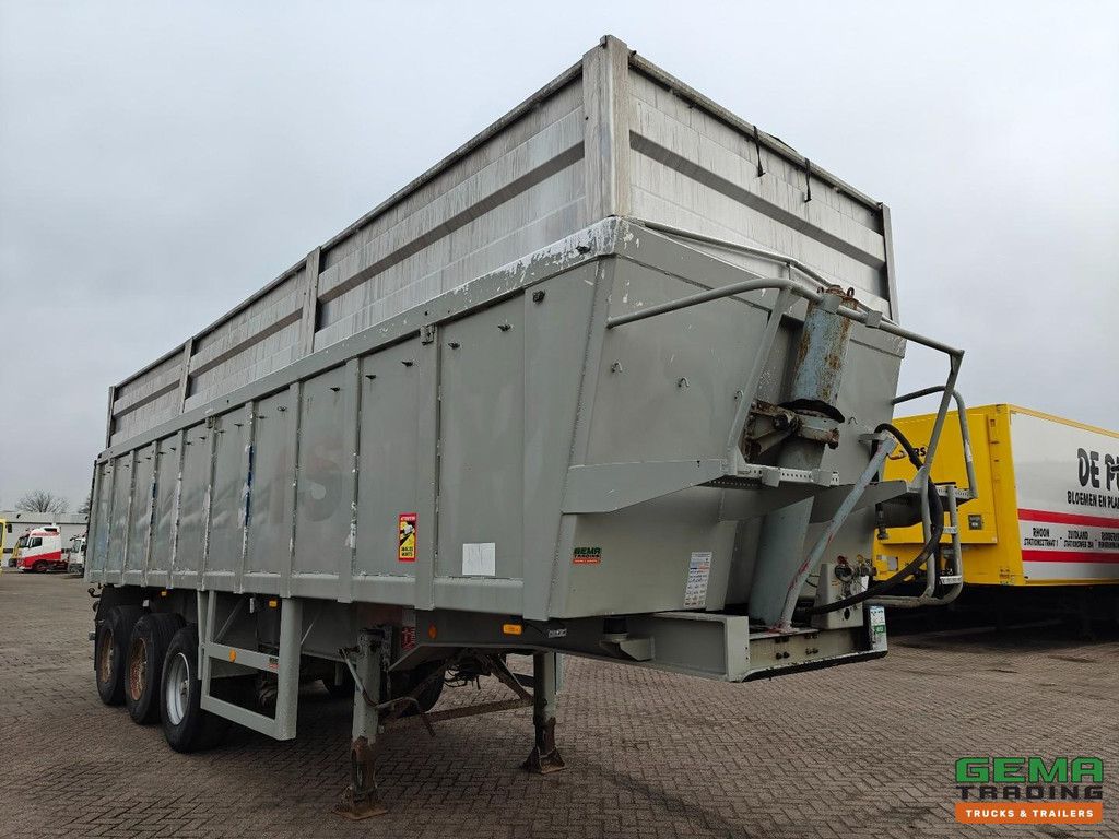OVA 39OK95 3-Axles BPW - Lift Axle - Tipper 50m³ - Alu/Alu - ALU mats - Drum brakes