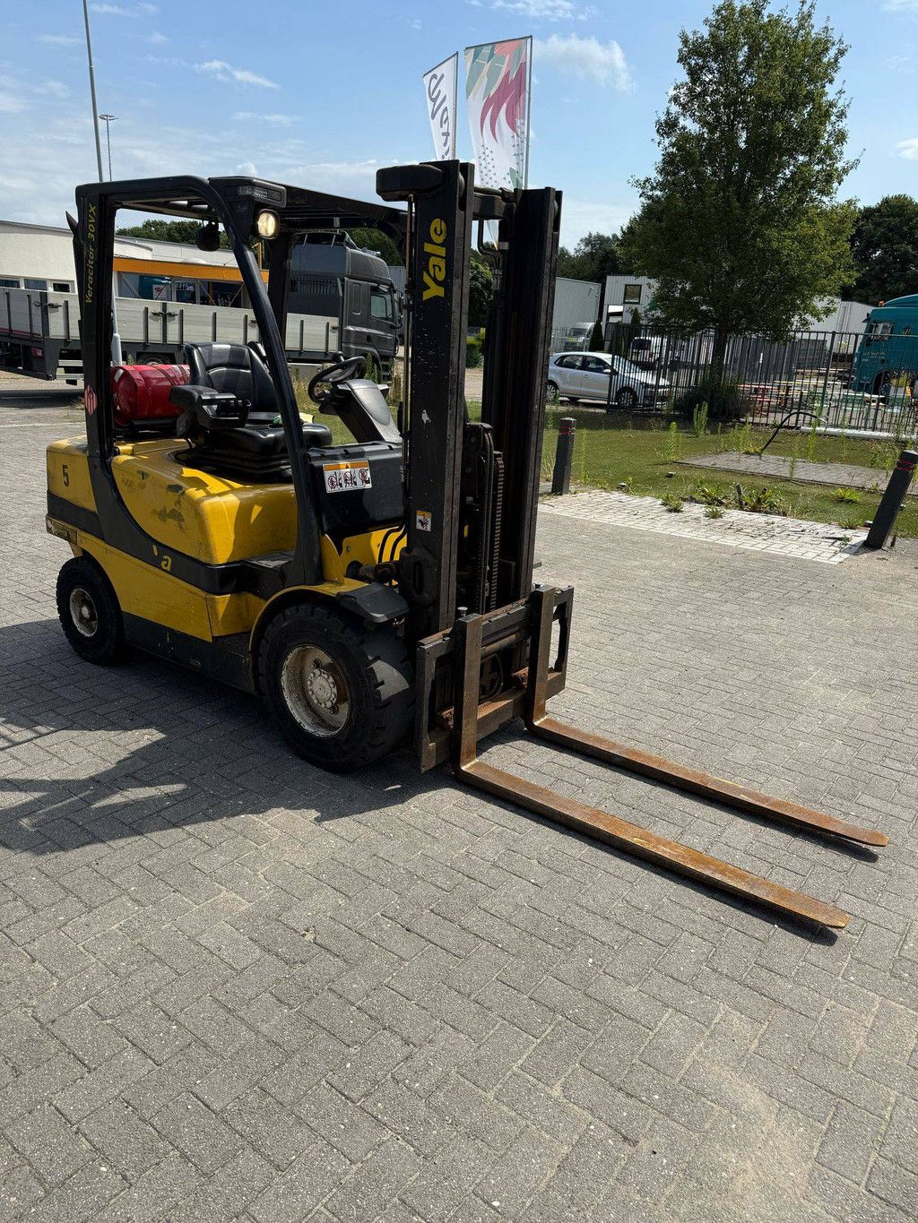 Gabelstapler Yale GLP30VX F2195 LPG 2940kg 3.11m 2007