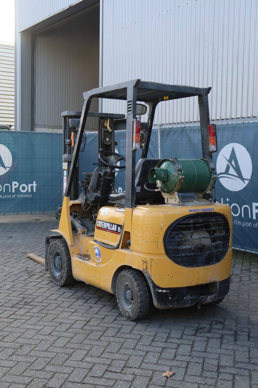 Forklift Caterpillar GP15K LPG 1500kg 4.33m 1999