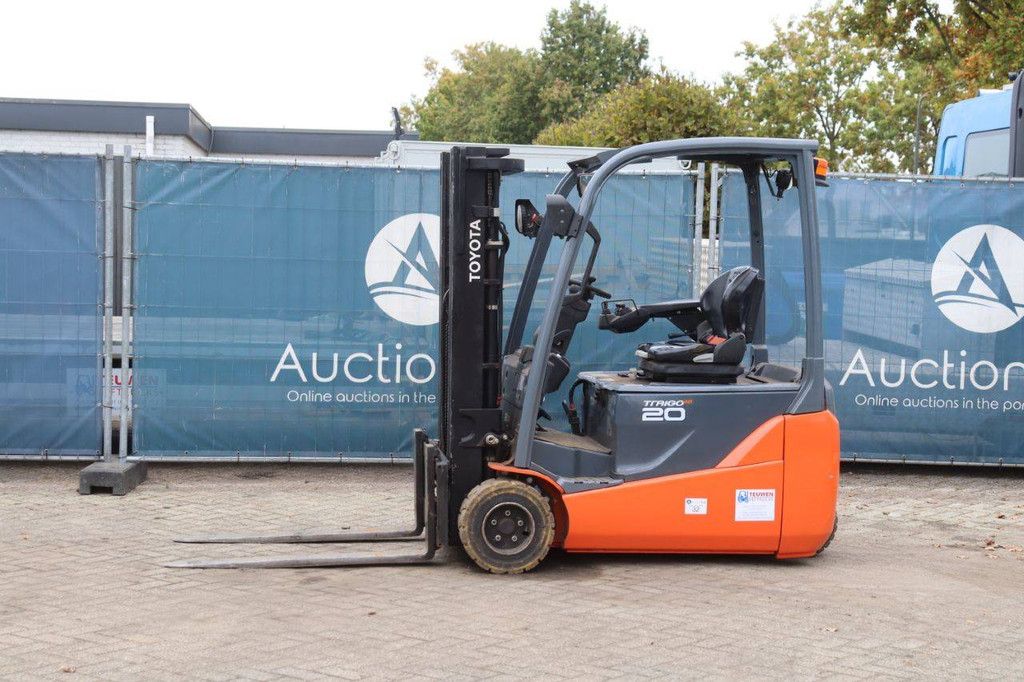 Toyota 8FBE20T Electric Forklift 2000kg 4.3m 2018