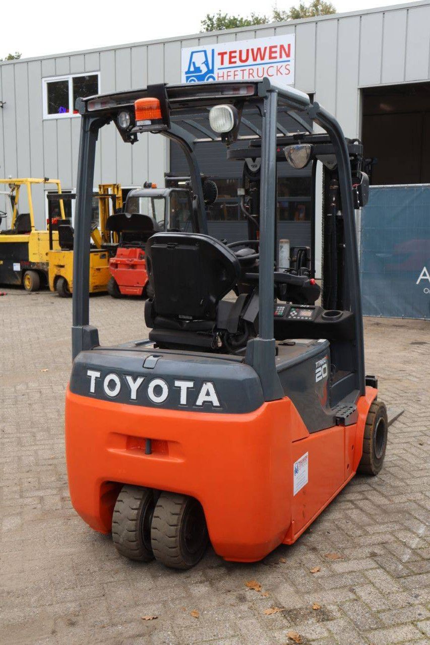 Toyota 8FBE20T Electric Forklift 2000kg 4.3m 2018