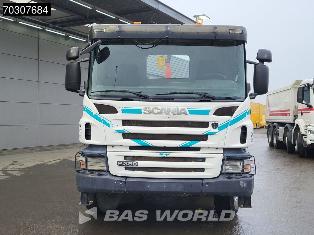 Scania P P380 8X4 25tons Dalby containersystem Manual Big-Axle Steelsuspension Euro 4