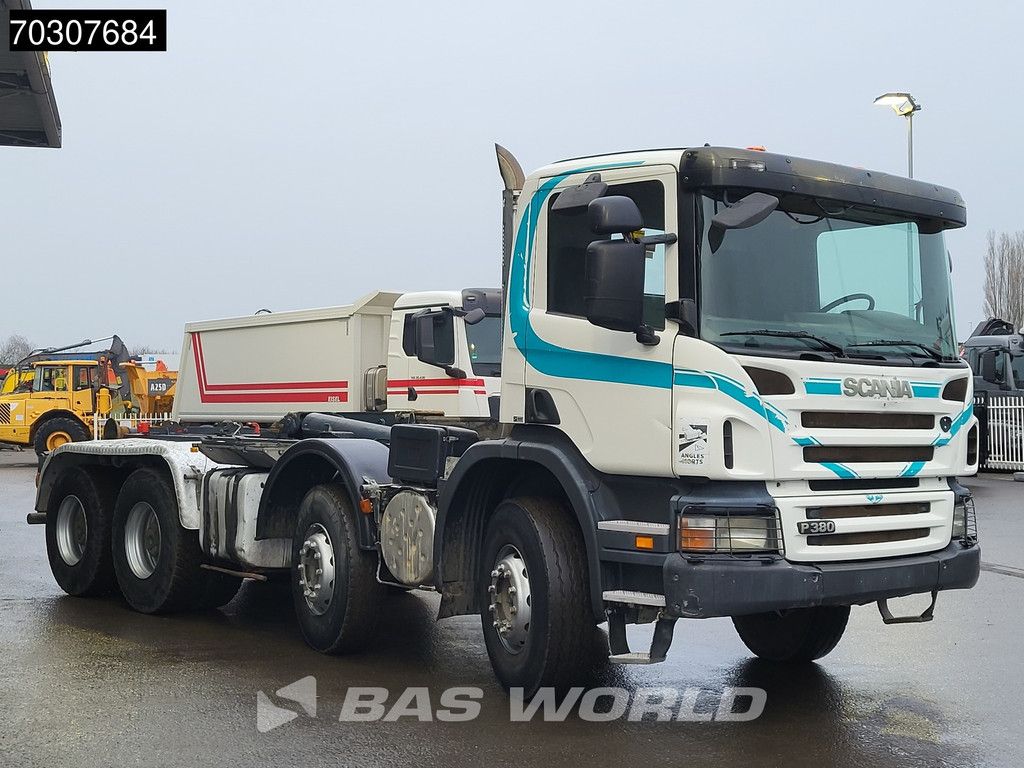 Scania P P380 8X4 25tons Dalby containersystem Manual Big-Axle Steelsuspension Euro 4