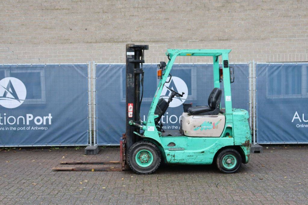 Gabelstapler Mitsubishi FD15 Diesel 1400kg 1994