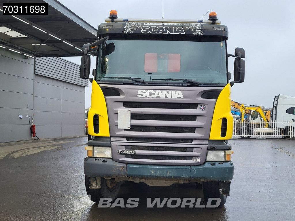 Scania G G420 8X6 8x6 18m3 KH Kipper Steel suspension Big-Axle Euro 4