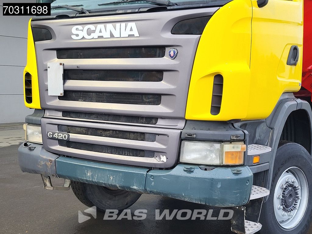 Scania G G420 8X6 8x6 18m3 KH Kipper Steel suspension Big-Axle Euro 4