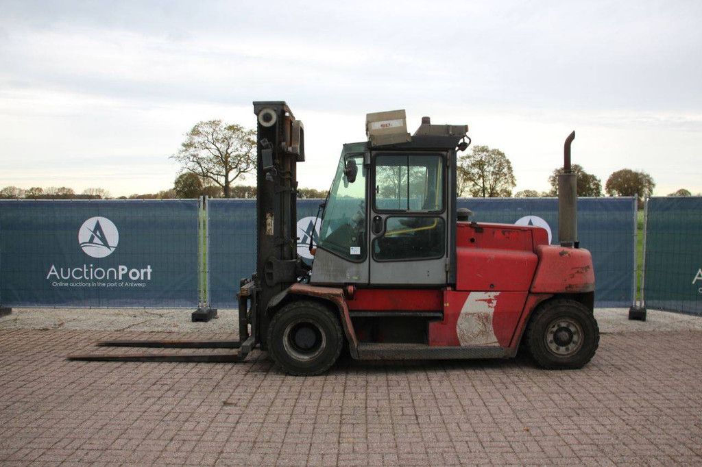 Forklift Kalmar DCE 80-9 Diesel 8000kg 3.5m 2010