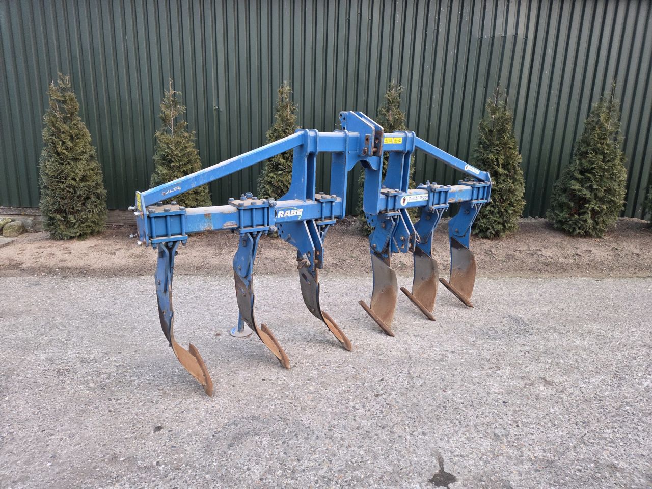 Rabe combi digger Voorzetwoeler woeler