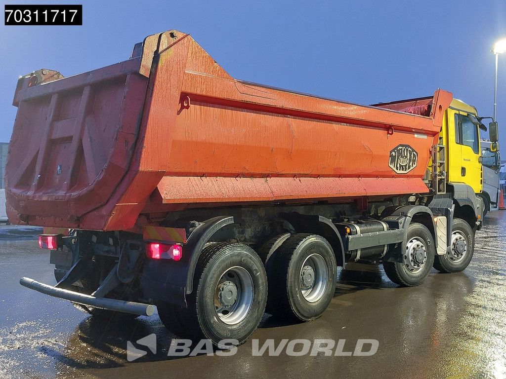 MAN TGA TGA 41.440 8X8 8x8 18m3 Meiller tipper Steelsuspension Big-Axle Manual Euro 4