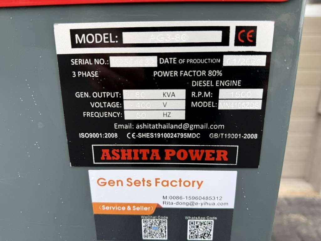 Ashita 80 KVA