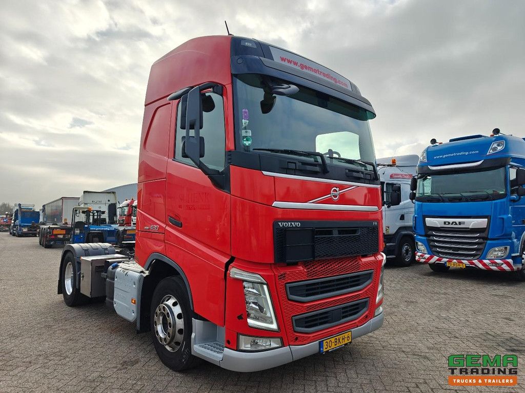 Volvo FH420 4x2 Globetrotter Euro6C - Parking air conditioning - Hydraulics - Alcoa - SmartTacho V2 - 11/2026 MOT