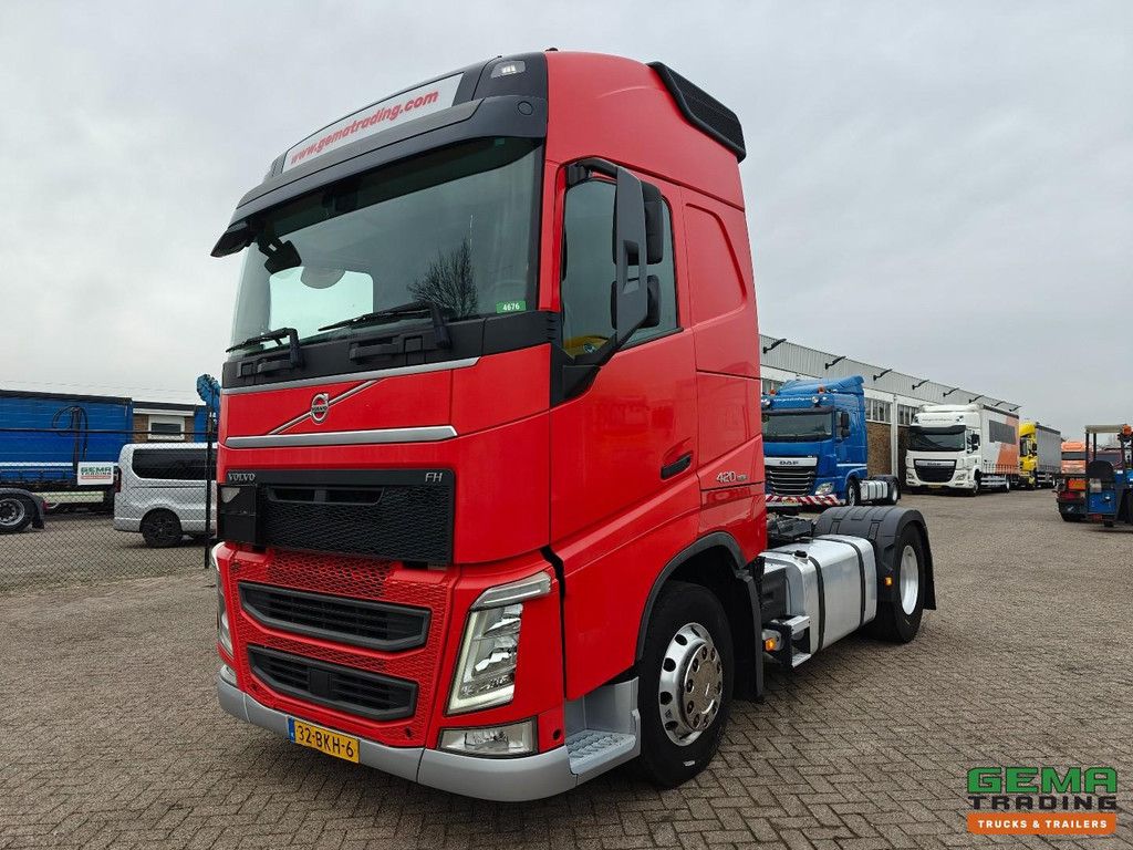 Volvo FH420 4x2 Globetrotter Euro6C - ADR - Parking air conditioning - Hydraulics - Alcoa - SmartTacho V2