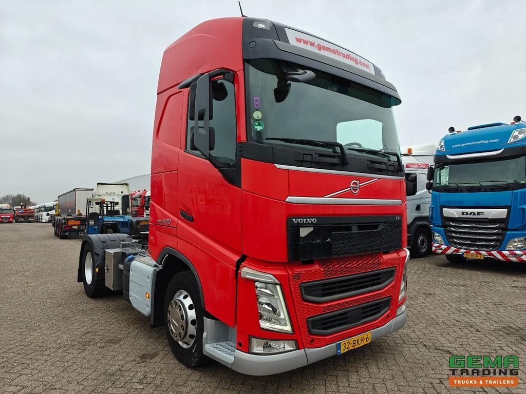 Volvo FH420 4x2 Globetrotter Euro6C - ADR - Parking air conditioning - Hydraulics - Alcoa - SmartTacho V2