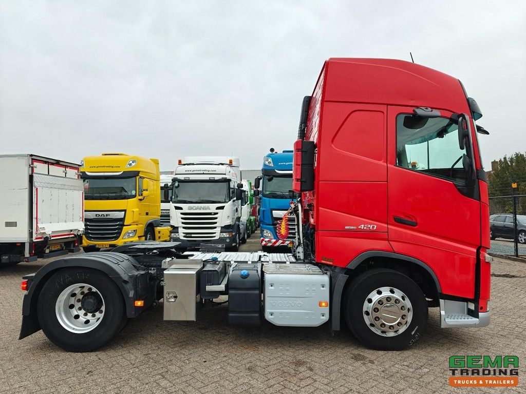 Volvo FH420 4x2 Globetrotter Euro6C - ADR - Parking air conditioning - Hydraulics - Alcoa - SmartTacho V2