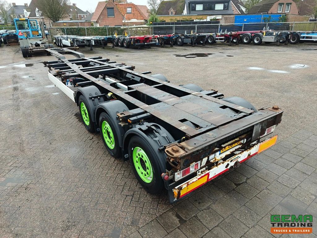 Krone SD jost 3-achs-lkw – liftachse – scheibenbremsen – schiebedach hinten – 20/30/40/45 fuß – tüv bis 05/2026