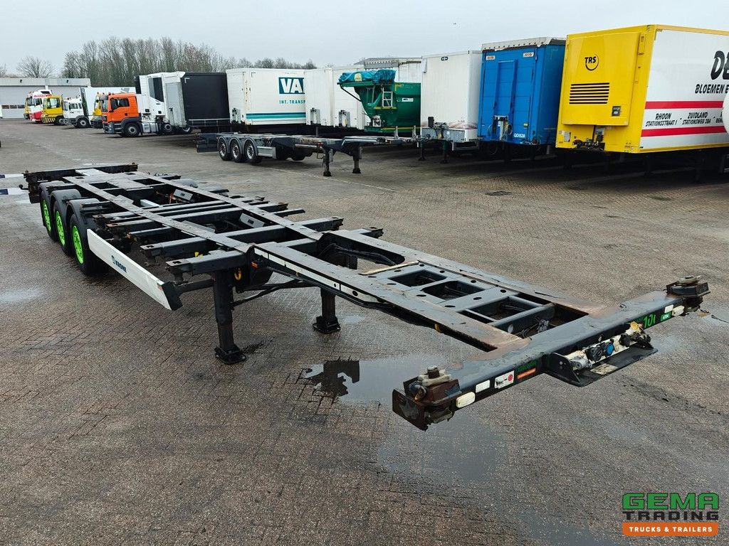 Krone SD jost 3-achs-lkw – liftachse – scheibenbremsen – schiebedach hinten – 20/30/40/45 fuß – tüv bis 05/2026