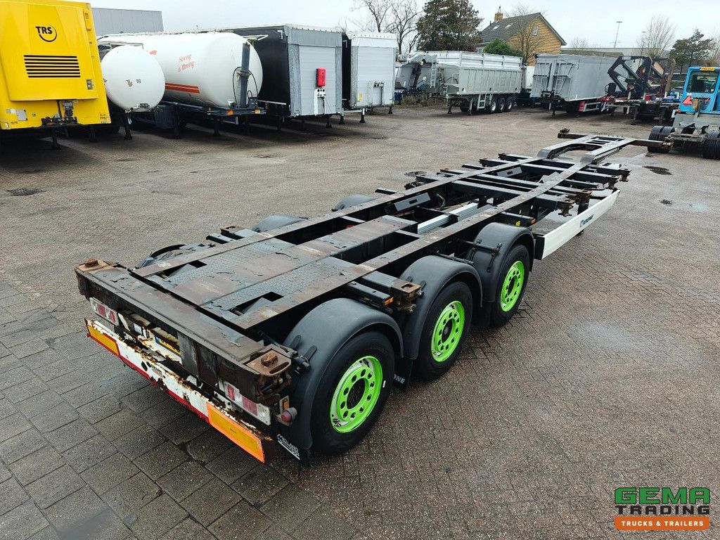 Krone SD jost 3-achs-lkw – liftachse – scheibenbremsen – schiebedach hinten – 20/30/40/45 fuß – tüv bis 05/2026